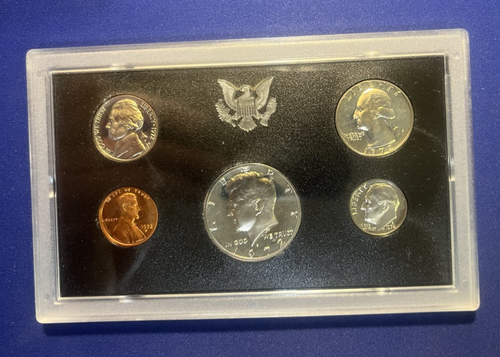 1972 S Proof Set Original Box X4 Sets Open - US Mint 5 Coins per set - Picture 3 of 4
