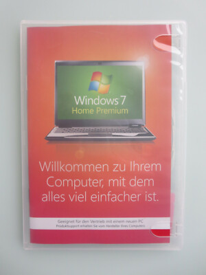 Microsoft Windows 7 Home Prem 32-Bit German 1psk OE DVD,GFC-00568,gebraucht,30,