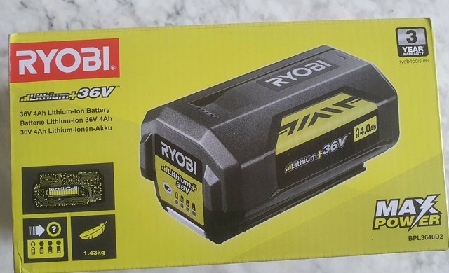 Аккумулятор ryobi 36v
