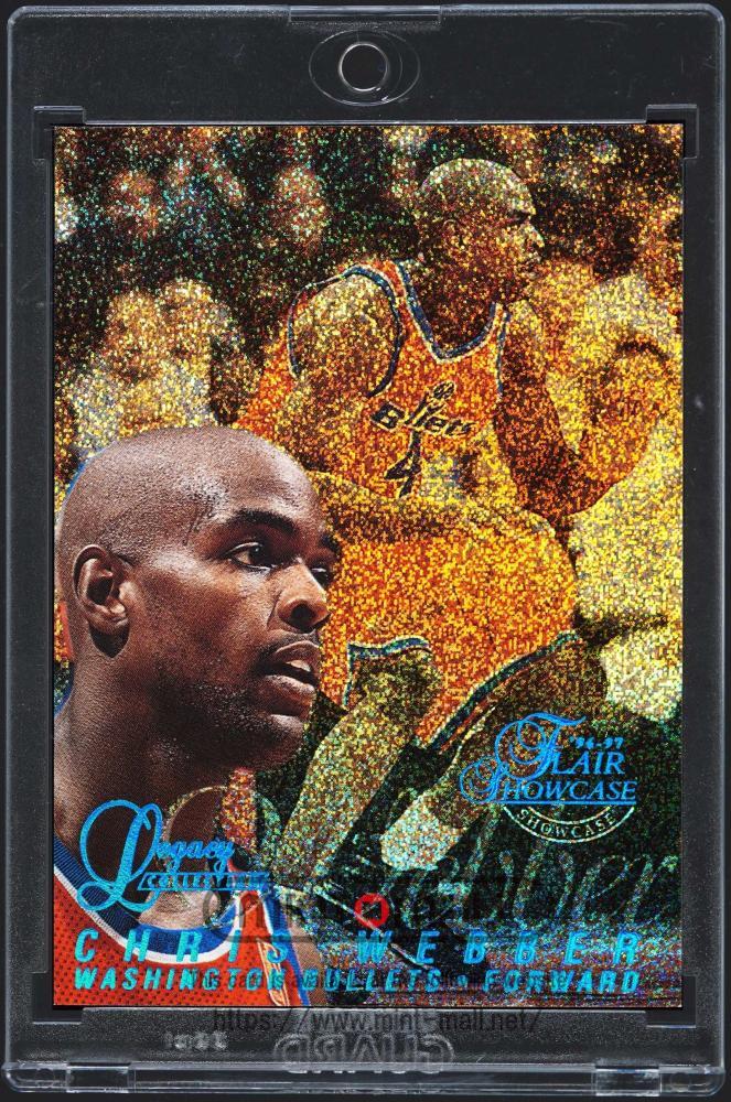 1996-97 Flair Showcase #25 Chris Webber Legacy Collection Row 0 