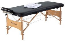 All-Inclusive Portable Massage Table Black , SC-901, 27.95"D X 72.05"W X 33.07"