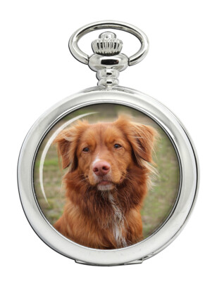 Nova Scotia Entenmaut Retriever Taschenuhr