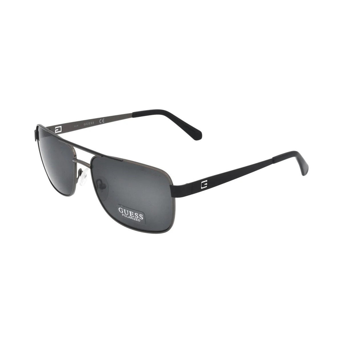 NWT Guess GU6968-08D Gunmetal Rectangle 58mm Sunglasses Guess Sunglasses (GU6968 08D 58) : Amazon.de: Fashion main image 3