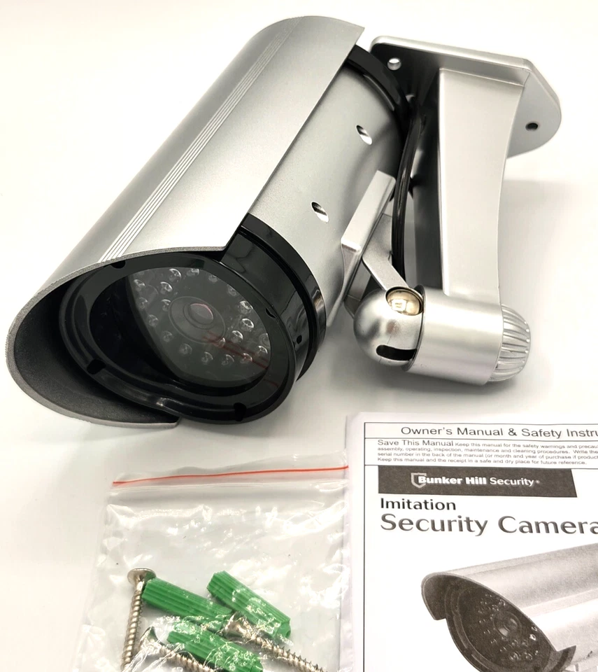 Imitation Security Camera Flashing LED Red Light Bunker Hill Brand New in Box - Image 3 of 4