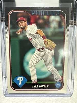 2024 Topps Series 2 Trea Turner Vintage Stock #d /99 SP Phillies
