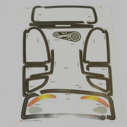 Carisma M10DT Beetle Sticker Sheet - CA15004