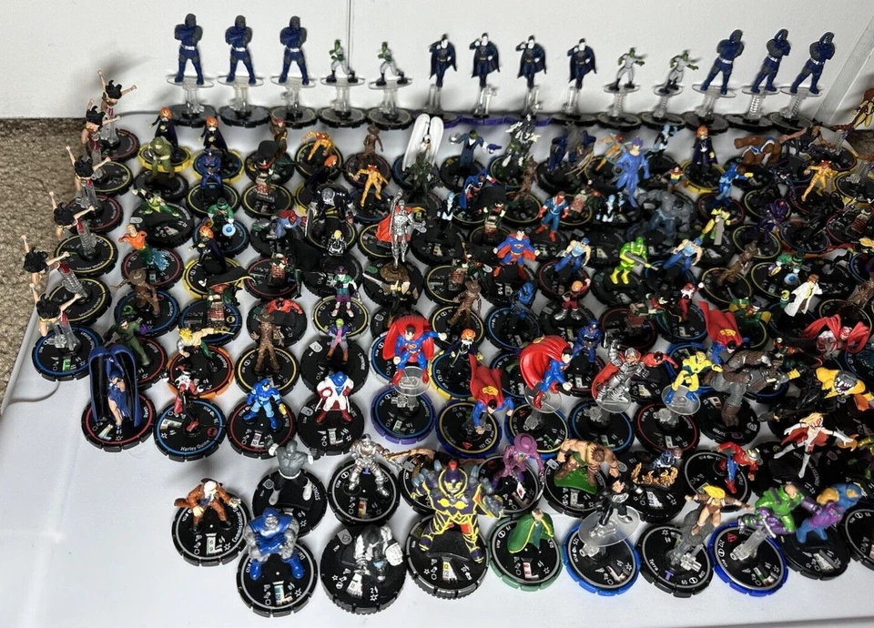 ENORME Lote de Minis Heroclix 140+ Marvel/DC/Halo - ¡Muchas Minis RARAS! -¡Leer más abajo!! Foto 2 de 4