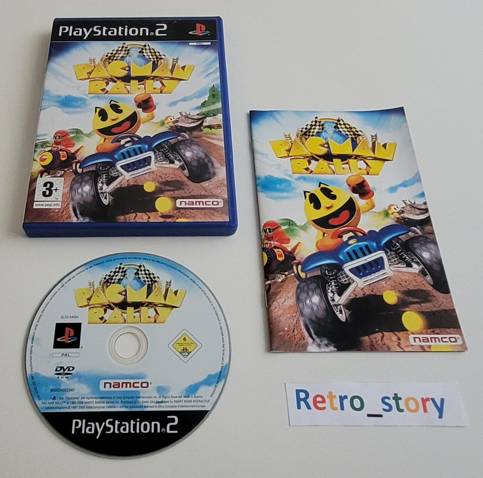 Sony Playstation PS2 - Pac-Man Rally - PAL