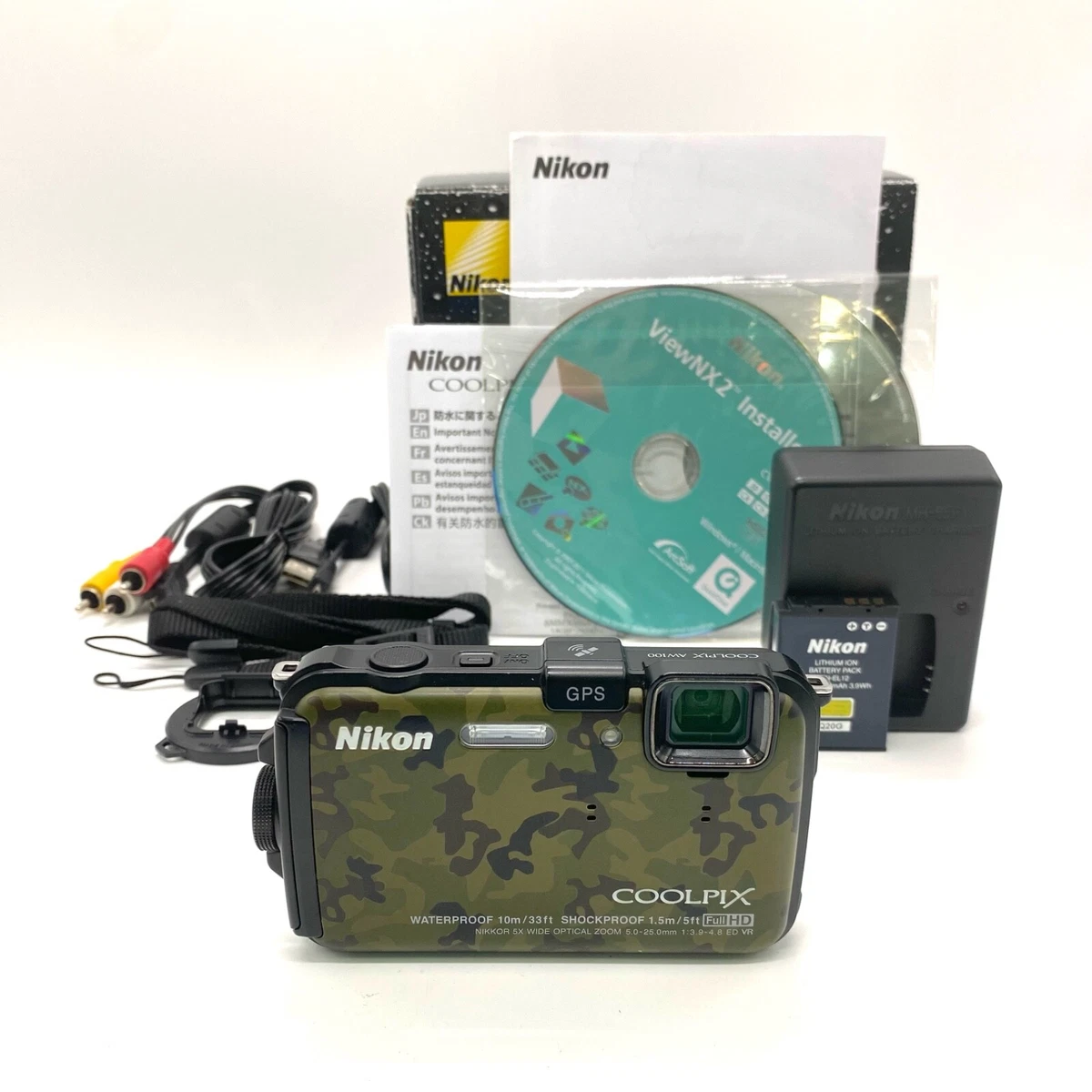 Nikon coolpix aw100 deals