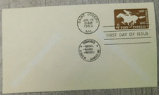 First Day Of Issue St. Joseph MO 1960 Pony Express Vintage Stamp Envelope Cover