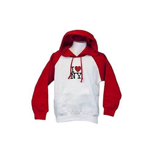I Love NY Girls Hoodie Glitter 