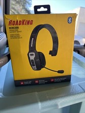 RoadKing RKING3000 Premium Noise-Canceling Mono Bluetooth HeadSet. 5.0 Wireless