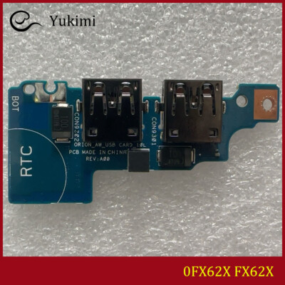 0FX62X FOR DELL Alienware M15 M17 FX62X USB Adapter Small Board