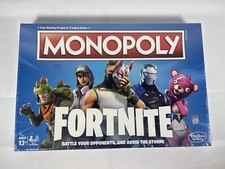 Monopoly Fortnite Board Game Hasbro Parker Brothers Fortnight New Sealed age 13+