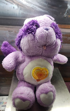 Kenner Care Bears Cousins Bright Heart Raccoon Plush 12 Inch 1984 Stuffed Animal