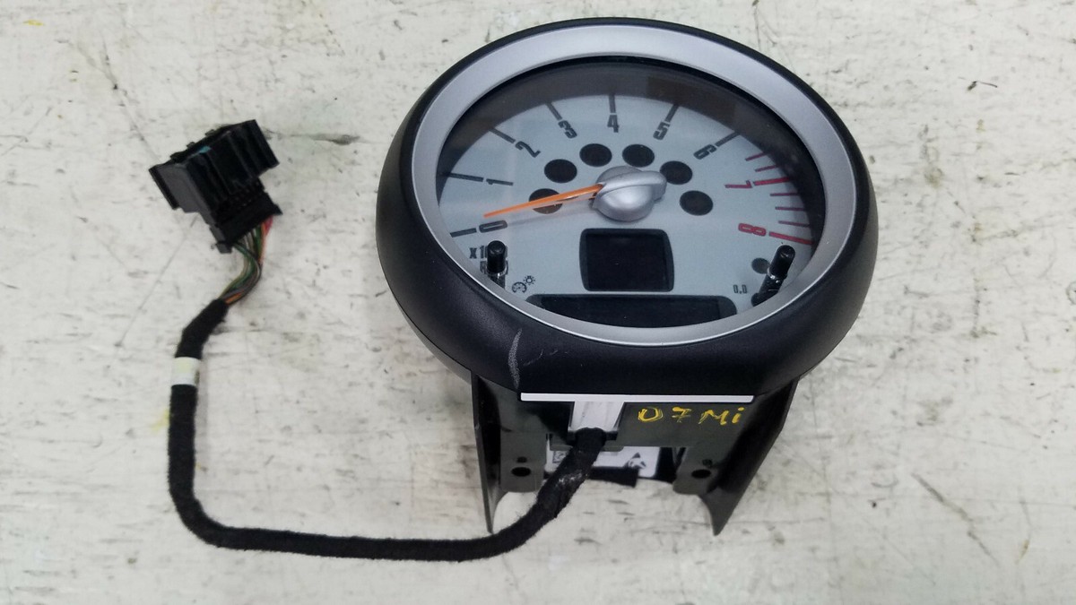 2007 MINI COOPER R56 Instrument Cluster Tachometer Gauge RPM OEM