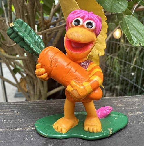 Figurine Fraggle Rock – Gobo Avec Carotte, PVC Sur Socle, McDonald's