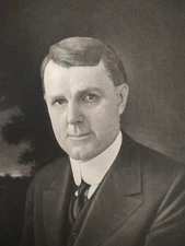 WAYNE DUMONT 1923 New Jersey First Citizens Steel-Plate Engraving Portrait