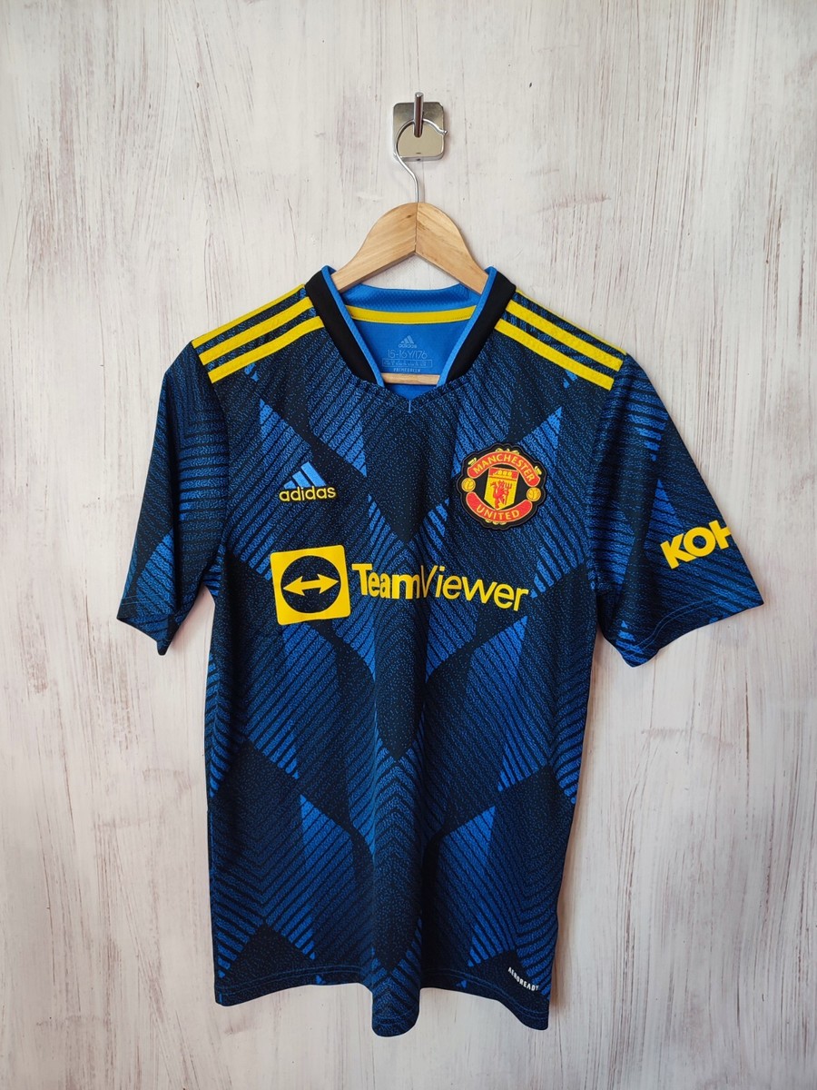 Kids 15-16y Manchester United 2021 2022 third Sz XL jersey