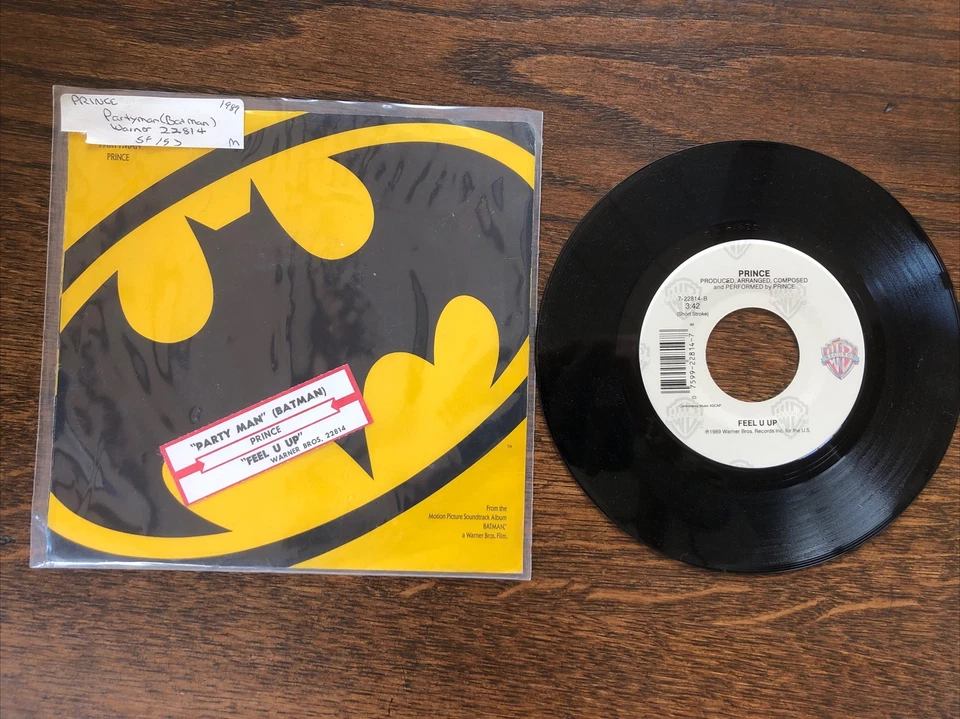 PRINCE Vintage 1988-91 Vinyl 7” Single 45rpm Lot Of 5 Mint ALPHABET ST, CREAM + - Image 4 of 4