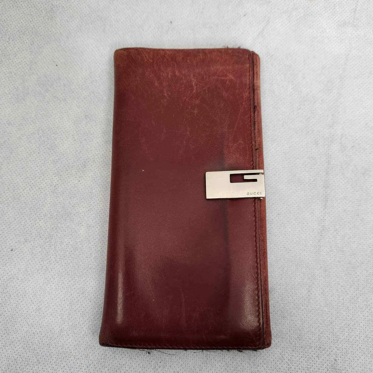 gucci vintage leather wallet