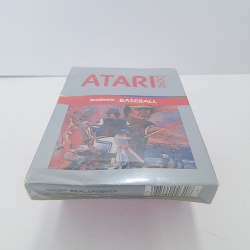 Vintage Boxed Atari 2600 game Realsports Baseball Sealed New - Picture 9 of 15