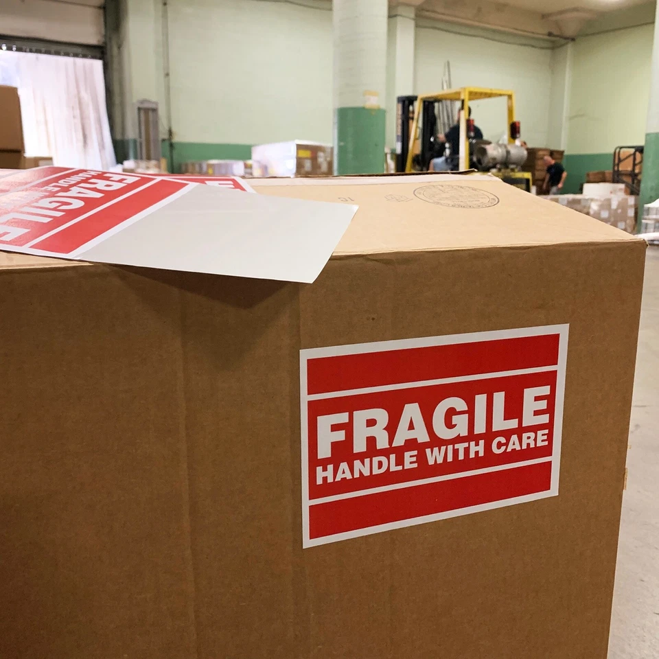 Media Hoja Autoadhesiva Etiquetas de Envío 8.5" x 5.5" Etiquetas en Blanco Marca Hechas en EE. UU. Foto 4 de 4