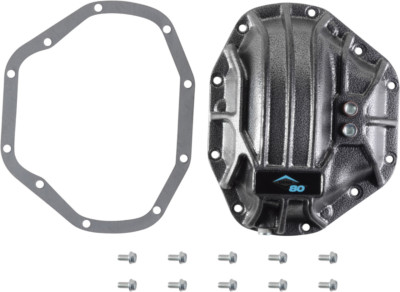 Spicer 10023537 Dana 80 Heavy Duty Differential Cover - Gray Nodular Iron