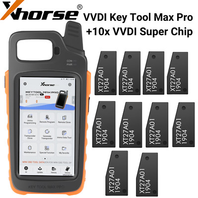 Xhorse VVDI Key Tool Max PRO with Mini OBD Tool Function +10Pcs VVDI Super Chip