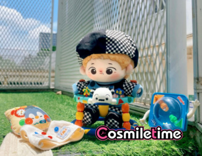 kPOP Star Cool Guy Plush 20cm Doll Clothes Clothing Outfits Dress Up Cosplay XG