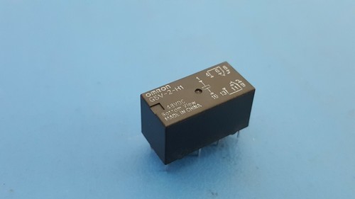 General Purpose Relay DPDT, Through Hole, 1A 48VDC, G5V-2-H1 DC48, OMRON, 2 Pcs - Picture 1 of 7