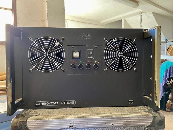 AMEK-TAC MPS-15 Power Supply WORKING and Good Condition