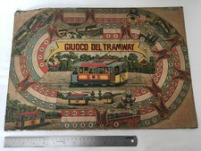 Gioco da tavolo antico "GIUOCO del TRAMWAY"