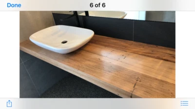 Timber Bench Top Bar Top Vanity Top Building Materials Gumtree
