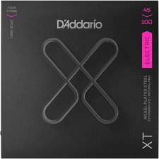 D'Addario XT Electric Bass Coated Nickel, Regular Light Long Scale 45-100