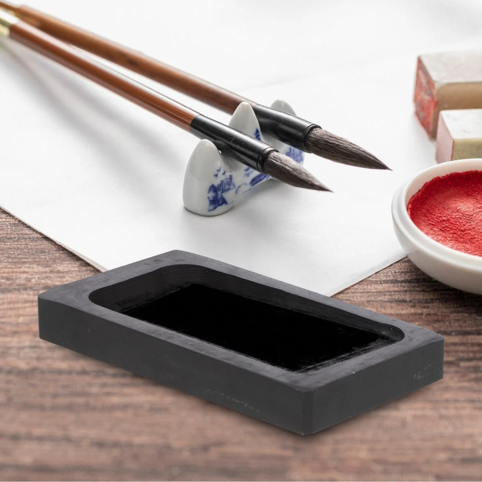 Painting Tool Natural Stone Practical Ink Grinding Stone 4 Inch - image 2 of 4