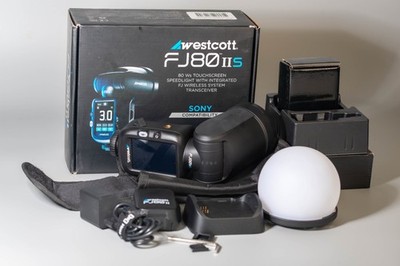 Westcott FJ80 II S for Sony Touchscreen 80Ws Round Head Speedlight Flash...