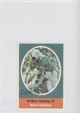 1972 Sunoco NFL Action Player Stamps Marv Fleming y8n