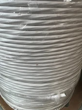 1000' Syston 5768 18 AWG 18/10 Security Alarm Control Cable White PVC Jacket