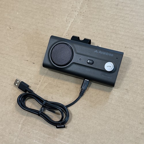 Avantree BTCK11 Bluetooth Wireless In Car Speaker w/Visor Clip