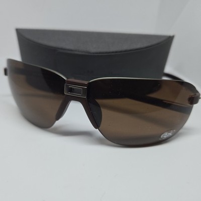 NEW: Silhouette SPX 4058 6201 Titan RXable Shield Sunglasses Polarized w/ Case