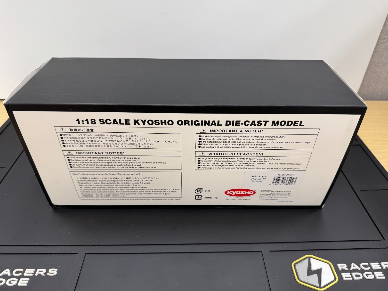 Kyosho Rolls Royce Phantom Vi Ewb 1968 1:18 08905SR