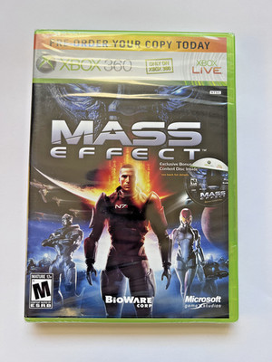 *NEW SEALED* MASS effect Xbox 360 [Pre-order version]