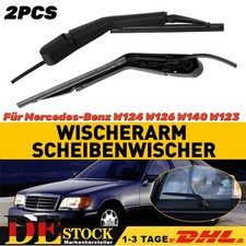 Wischerarm Hauptscheinwerfer Links Rechts f&uuml;r Mercedes-Benz W123 W124 W126 W140