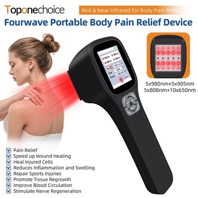 LLLT 4Wave Soft Laser 2500mW Kalte Laser Therapie für Schmerz /Gelenke/Arthritis