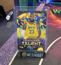 Bowman Chrome Sapphire LeBron James Treasured Talent Los Angeles Lakers SSP