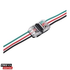 24 Pack Wire Splice Connectors, 2 Way 3 Pin Solderless Automotive Connectors,...