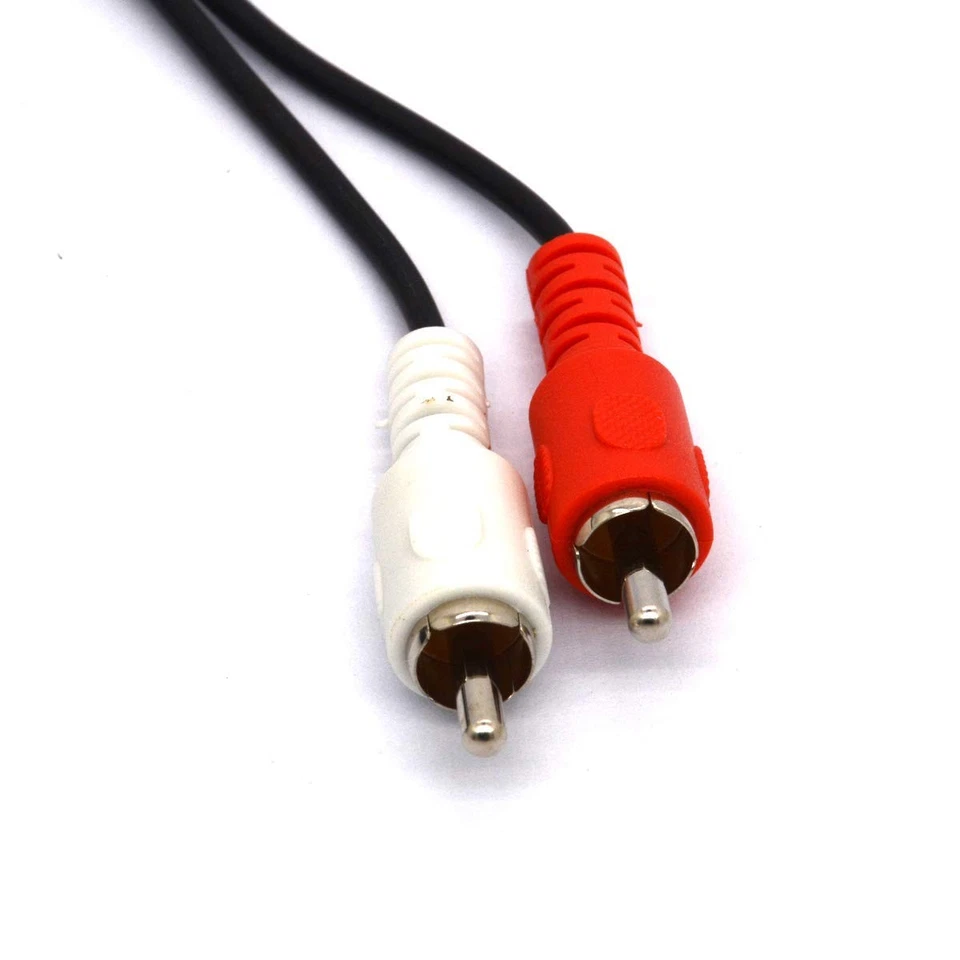 Glhong 5 Pin Midi To Rca Cable, 5-Pin Din Male To 2 Rca Phono Male Plu - Image 2 of 4