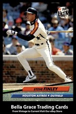1992 Fleer Ultra Steve Finley #202 Houston Astros MLB Baseball 