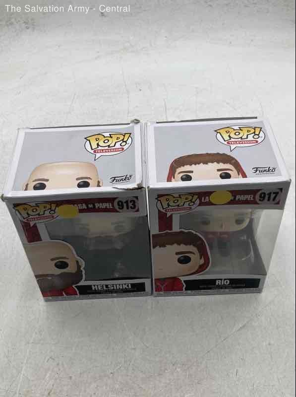 Funko Pop! La Casa De Papel Television Helsinki Vinyl Figure With Box Lot Of 2